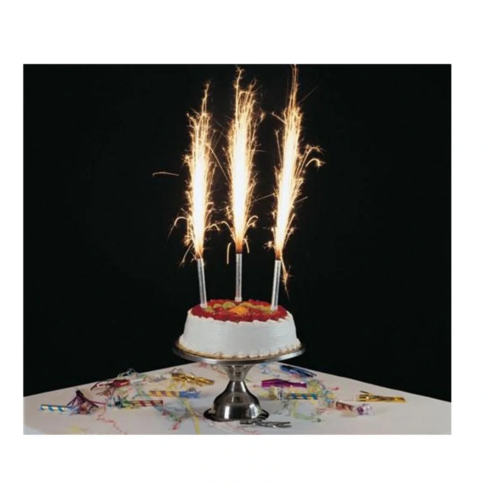 12 Birthday Sparkling Candles for Birthday Party, Wedding, nightclubs, 50…